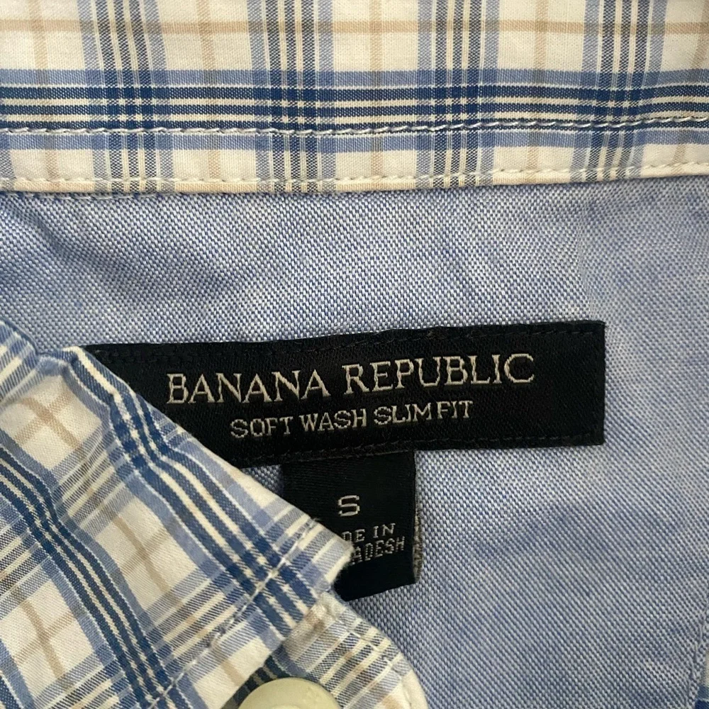 Banana Republic  Men's Shirt Small Slim Fit